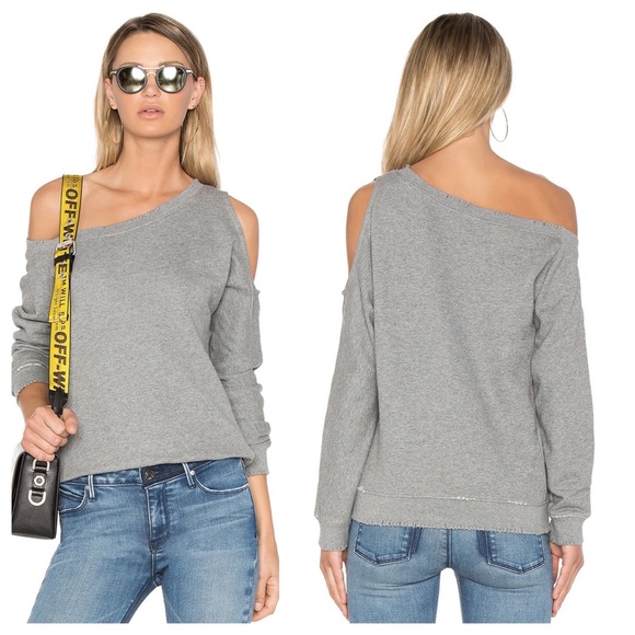 RtA Tops - rTa | Willow Distressed Sweatshirt, Distressed